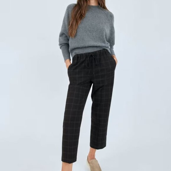 Aritzia The Group Babaton Jimmy Pant Mid-rise twill trousers - Picture 1 of 9